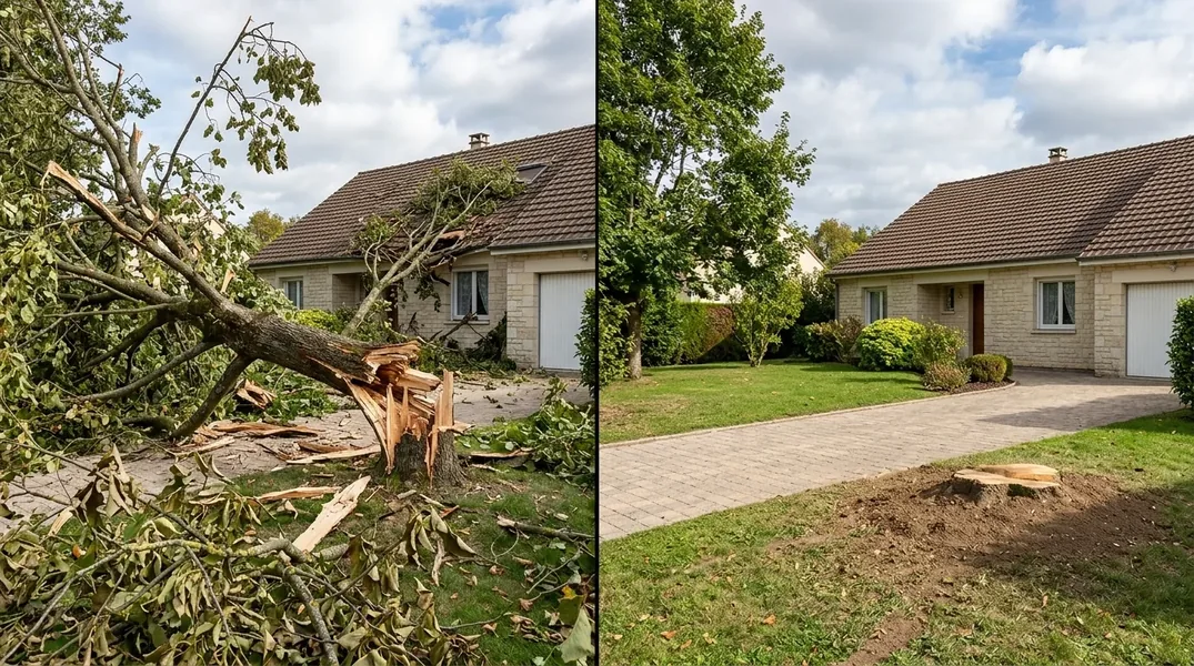 Résultat élagage à Épernay — Elagage Épernay